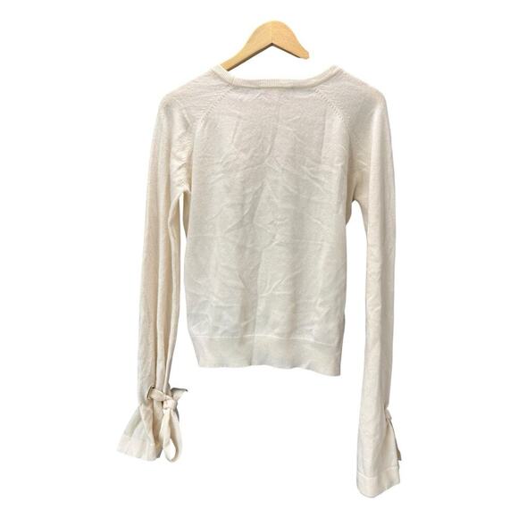 Maje Women Mory Tie-Cuff Wool Cashmere Blend Sweater Size 1 Small - Picture 3 of 5